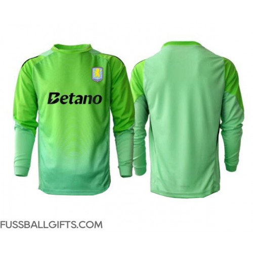 Aston Villa Torwart Fußballbekleidung Auswärtstrikot 2025-26 Langarm